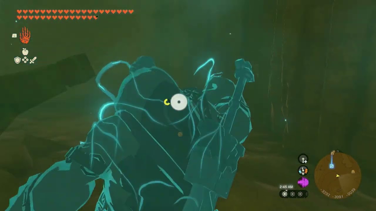 Bubbul Gem (Bubbulfrog) 67, Ancient Prison Ruins | The Legend of Zelda: Tears of the Kingdom