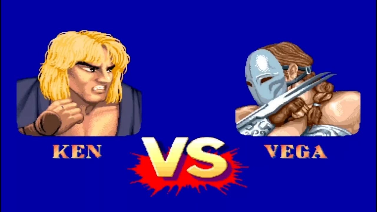 Ken Vs Vega - Sf2 Champion Edition