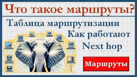 4.10 Статическая маршрутизация. Главные сведения о маршрутах. Виды маршрутов.