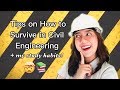 Tips on How to Survive in Civil Engineering + my study habits (Philippines) | Kharene Pacaldo