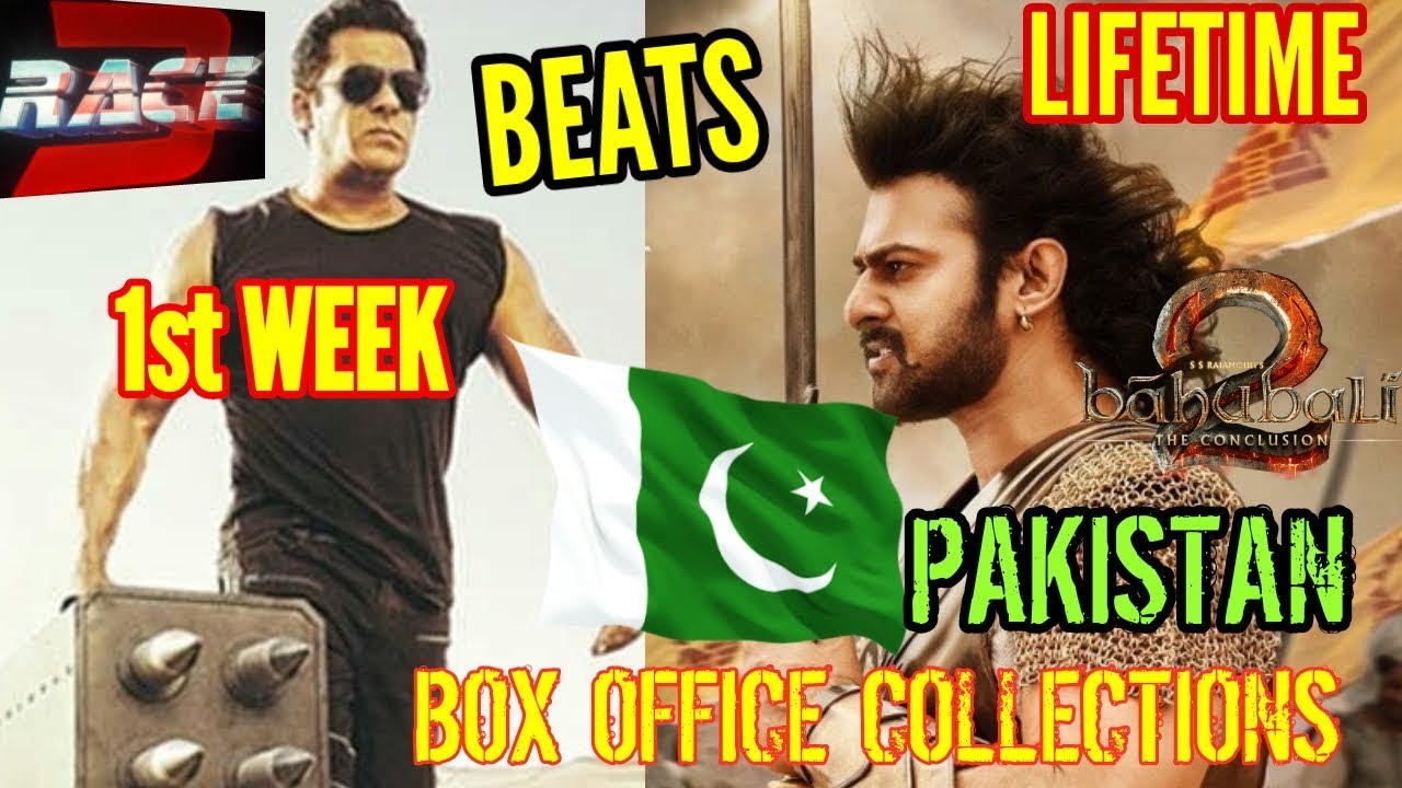 RACE 3 BEATS BAAHUBALI 2 LIFETIME BOX OFFICE COLLECTION IN PAKISTAN IN JUST 6 DAYS | SALMAN KHAN