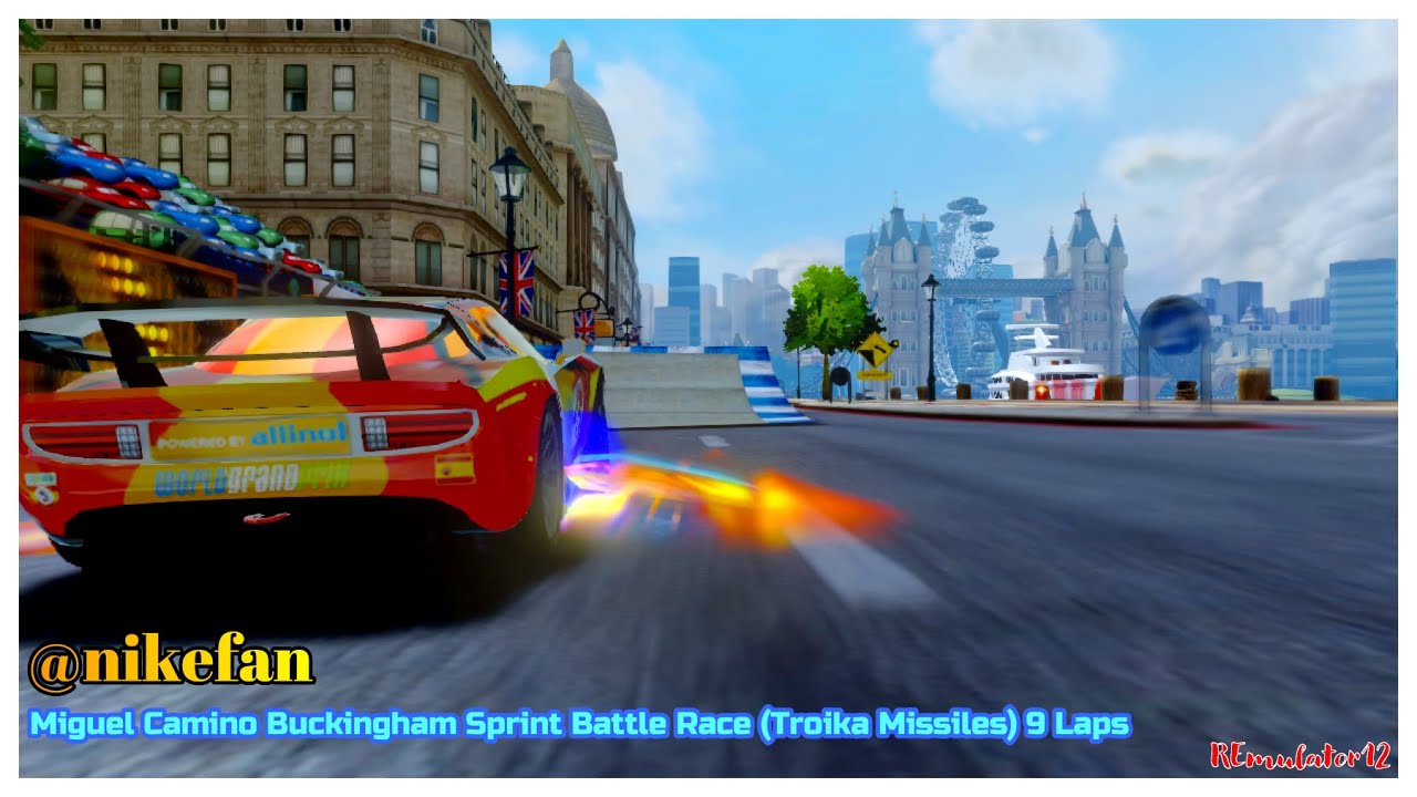 Cars 2 The Video Game | Miguel Camino - Battle Race (Troika Missiles ...