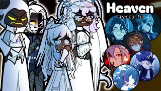 Hazbin Hotel Heaven reacts to Fatui Harbingers as new Archangels 🛎️Gacha 2 Hazbin Hotel Prime reacts