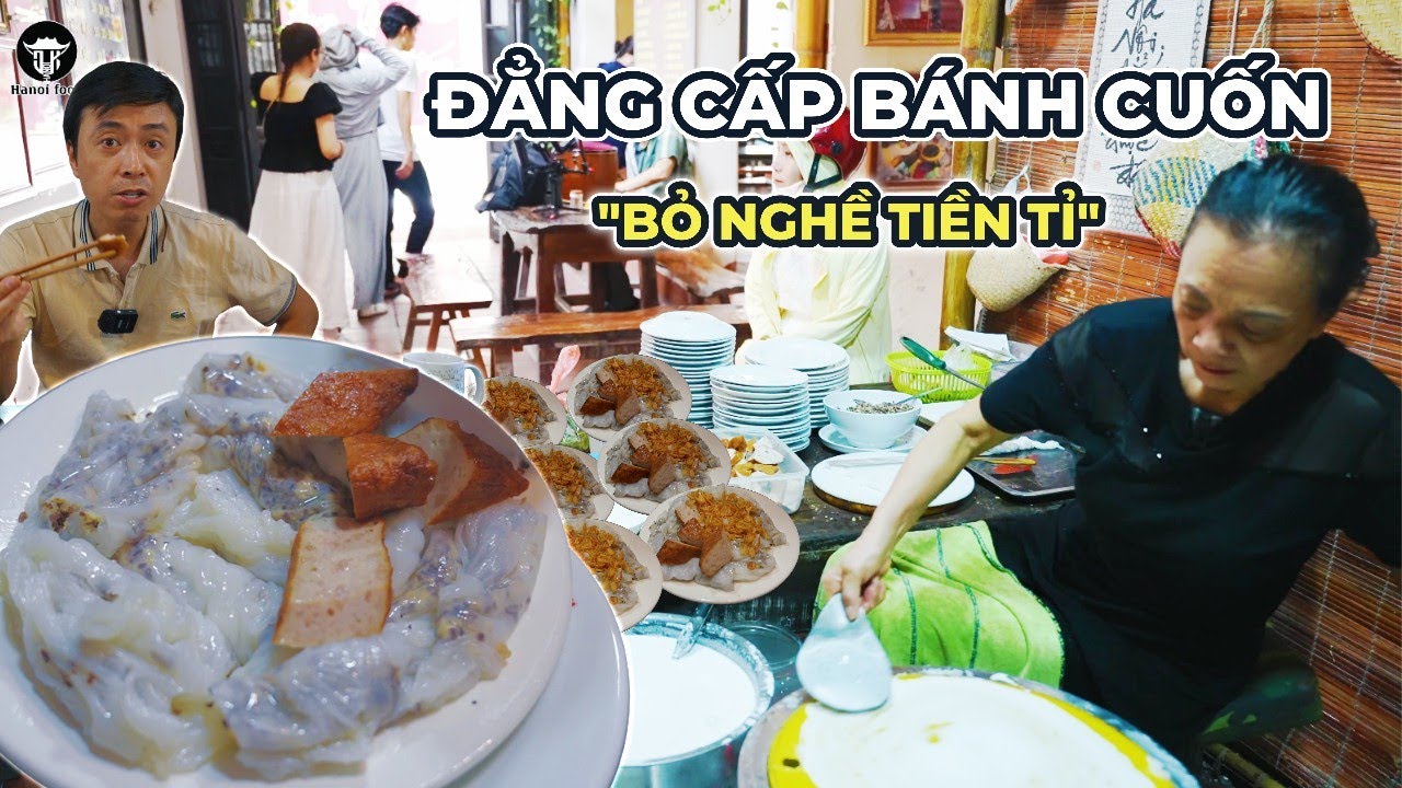 ĐẲNG CẤP BÁNH CUỐN - KHÁCH NÀI NỈ ĐƯỢC ĂN | bí ẩn nghề Gốm Bát Tràng gây choáng