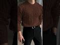 Men’s Winter Sweater Guide 🔥 Stay Warm &amp; Stylish #shortvideo #hoodie #sweater #mensfashion
