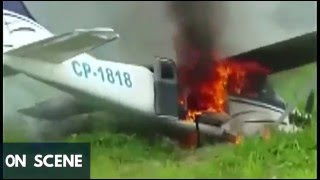 Three-Hour Gunbattle Rages After Drug Plane Downed