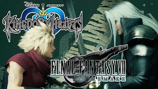 Cloud VS Sephiroth.. Kingdom Hearts Style! | FF7 X KH