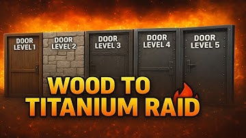"TRY TO NEW - Full Door Bomb Test 💥 (Wood to Titanium)" 👀