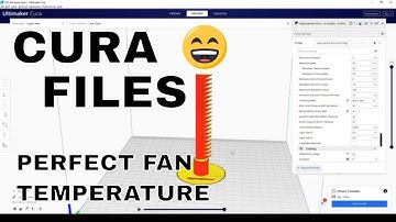 Cura Files - Finding the Perfect Fan Speed - Fan Towers.