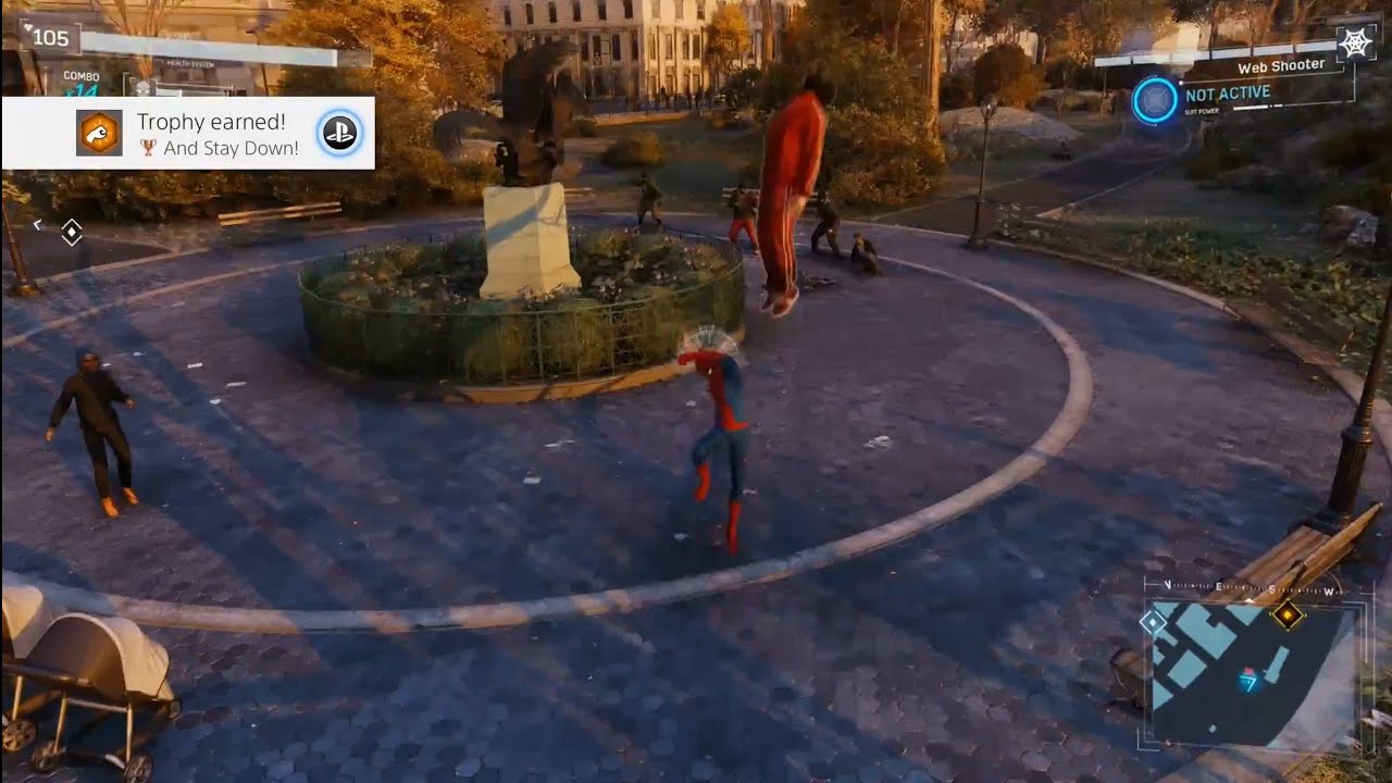 Marvel's Spider Man Remastered PS5 - And Stay Down! Trophy Guide 