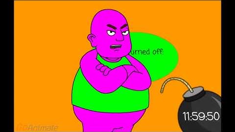 Caillou Gets a Barney error and Gets Ungrounded