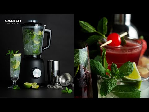 Professional Mixologist Glass Jug Blender & Cocktail Making Set