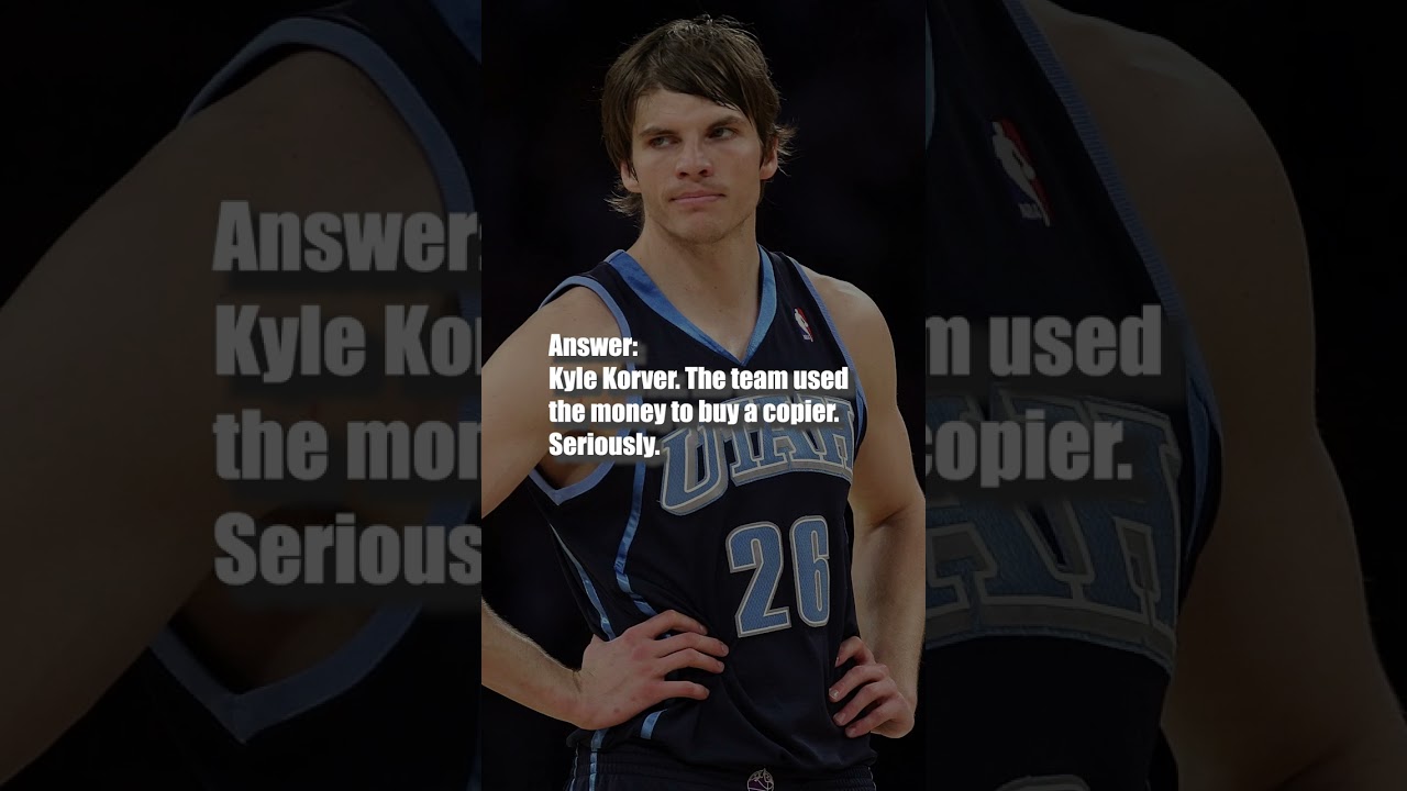 Crazy NBA trade involving OFFICE SUPPLIES?!?