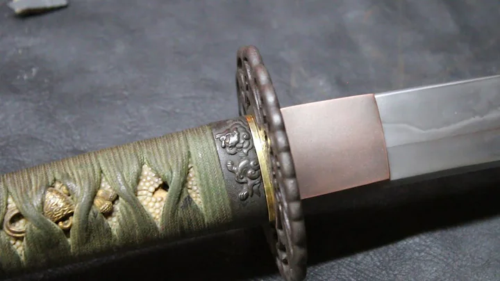 Forging a Wakizashi sword, part 3, making the Haba...