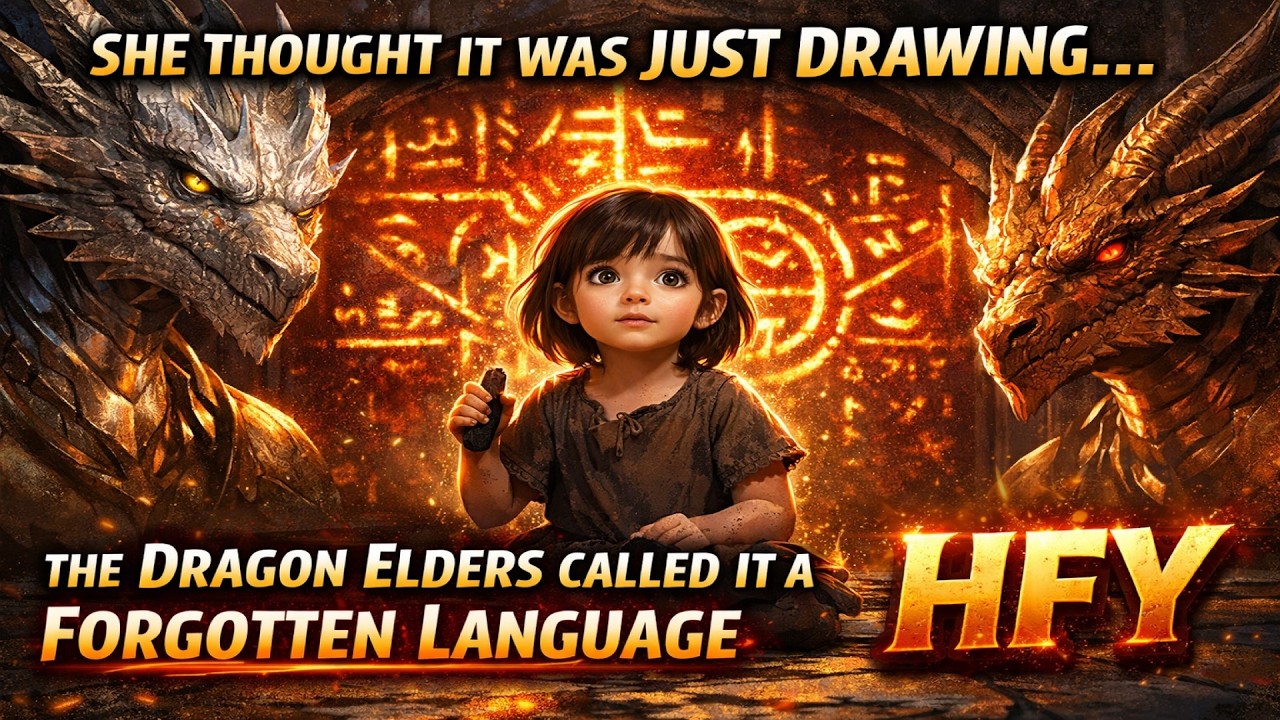 She Thought It Was Just Drawing… The Dragon Elders Called It a Forgotten Language | HFY
