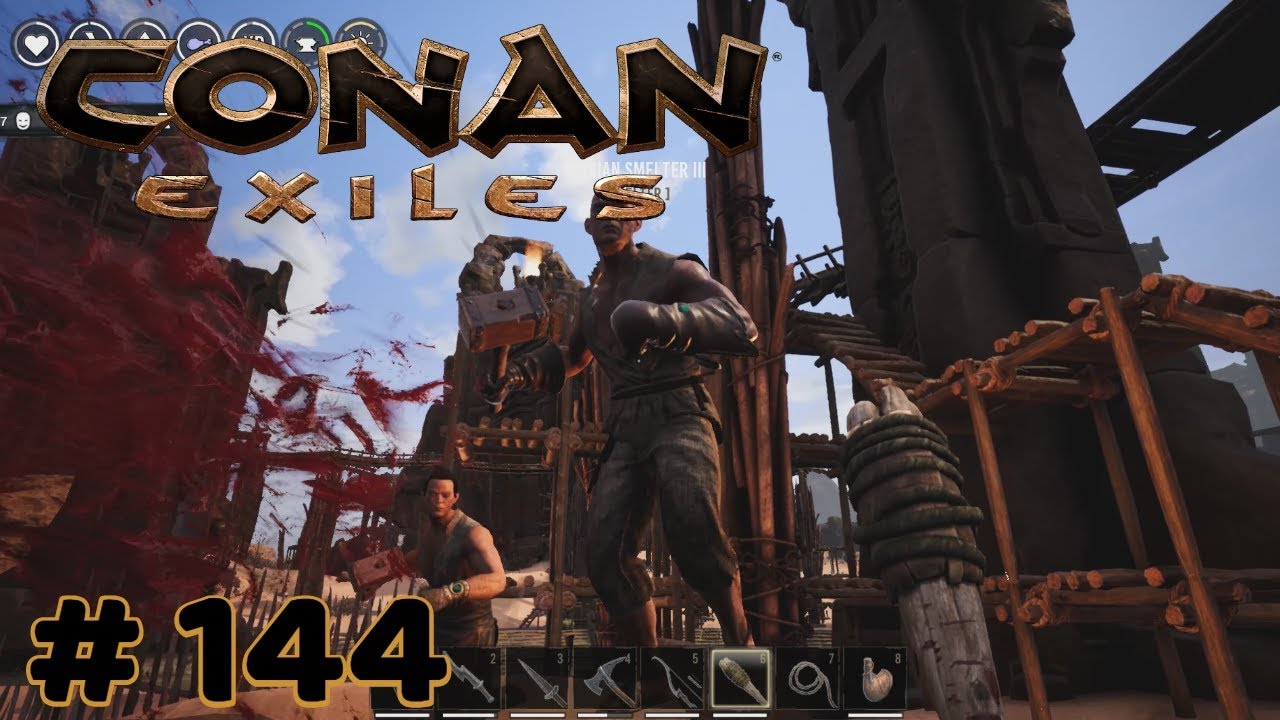 Conan Exiles A Few Issues With The Wheels Still 144 YouTube