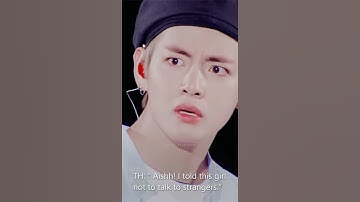 BTS REACTION: "When they get jealous of a guy talking to you" 😍😜 #shorts #bts #V