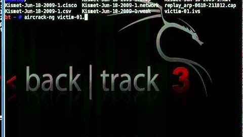 How to Crack WEP WiFi Encryption with Aircrack NG  www.wirelesshack.yolasite.com