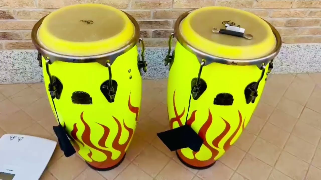PEARL Elite Conga & Tumba - Review de Percuçao - YouTube
