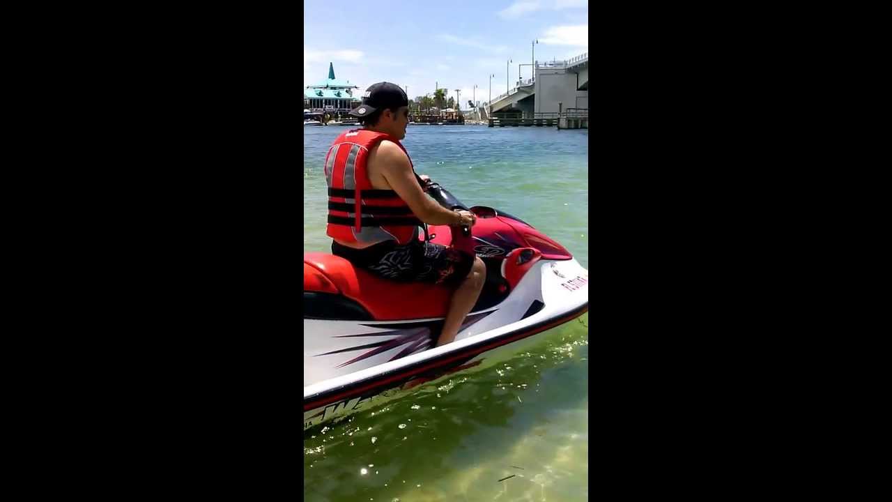 1997 Yamaha GP1200 Two Stroke Waverunner Jetski weekend in Madeira Beach Florida