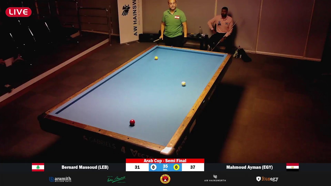 Mahmoud Ayman (EGY) vs Bernard Massoud (LEB) - Arab Cup Semi Final