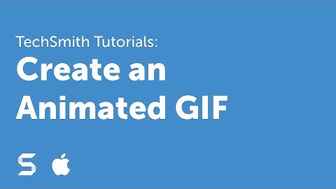 Snagit 4: Create an Animated GIF