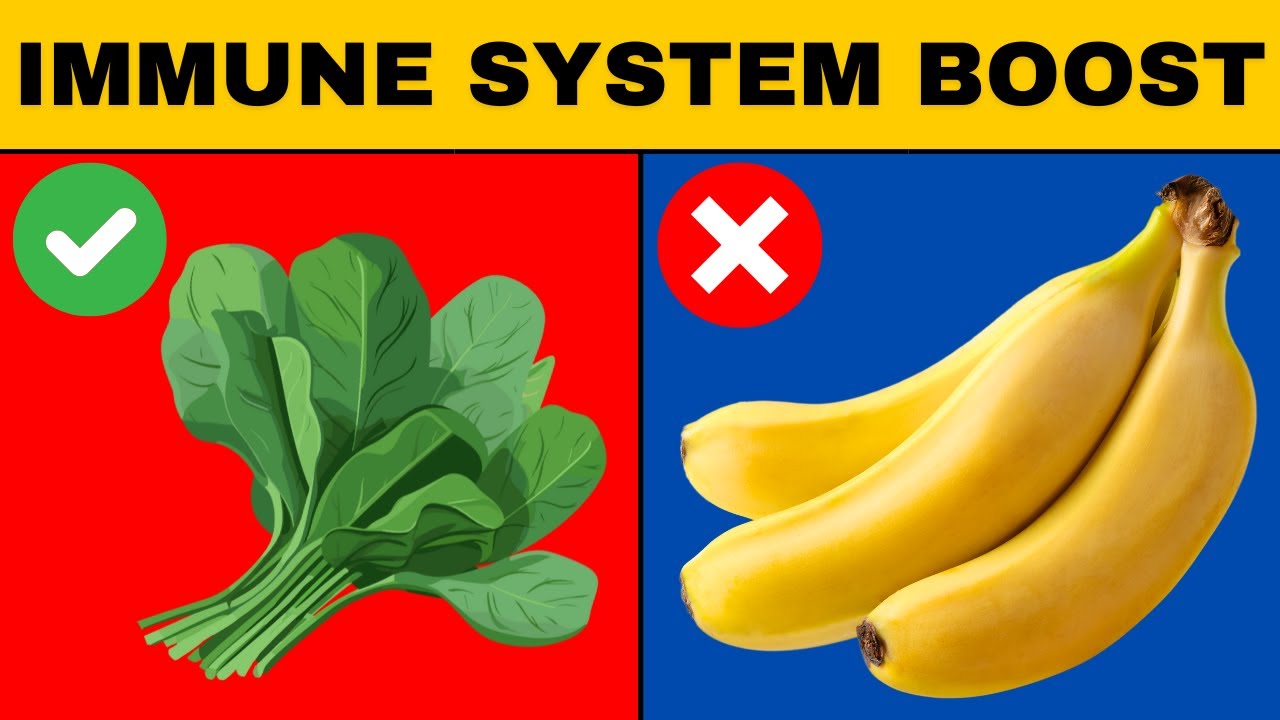 Top 10 Foods To Boost Your Immune System - YouTube