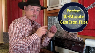 Perfect 10-Minute Cast Iron Seared Filet
