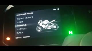 2026 Aprilia RS660 Modes and Settings