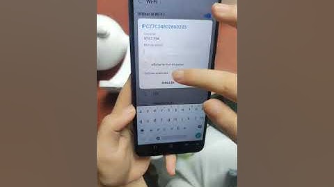 Connecter caméra P2 à ARCCTV