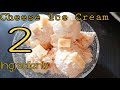 2 Ingredients Homemade Cheese Ice Cream |Homemade Ice Cream| Lockdown Ice Cream Recipe