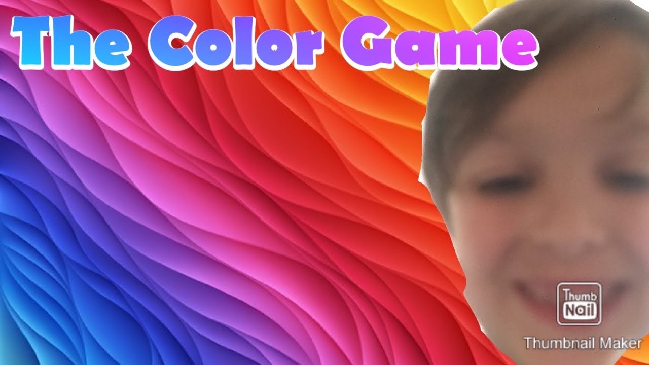 The Color Game! YouTube