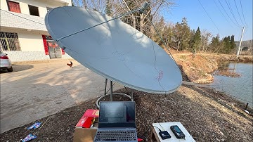 TBS5520SE with 2.4m C Dish for 105e Asiasat 7 on Laptop via Dvbviwer