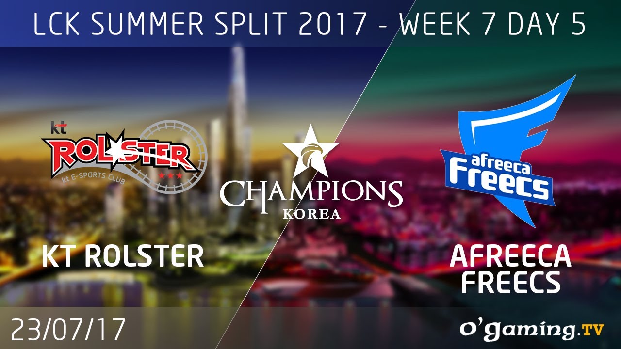 bbq significado KT Rolster vs Afreeca Freecs - LCK Summer Split 2017 - Week 7 Day 5 - League of Legends