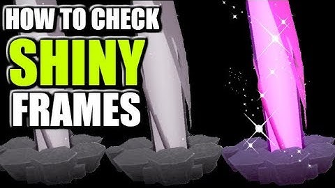 Check your SHINY FRAME Without Hacked Switch in Pokemon Sword and Shield