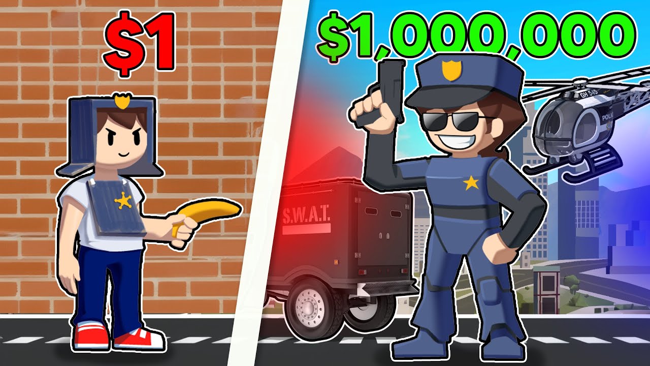 $1 POLICE To $1,000,000 POLICE In GTA 5!