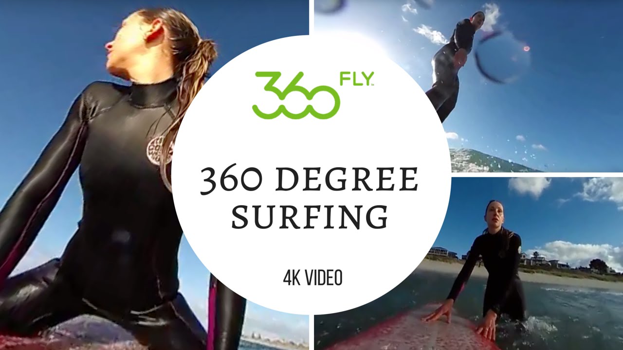 Surfing in virtual reality: 360 degree surfer girl - Surfd