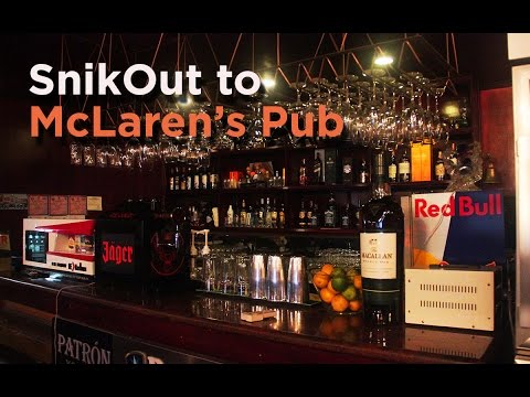 SnikOut Series: McLaren's Pub