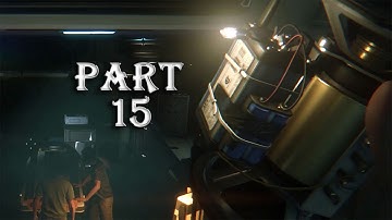 Alien Isolation Gameplay Walkthrough Part 15 - Noise Maker - Using The Alien To My Advantage