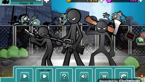 Anger Of Stick 5 Zombie Game play Part 1 - THE ZOMBIES ARE SO Cool Part 1