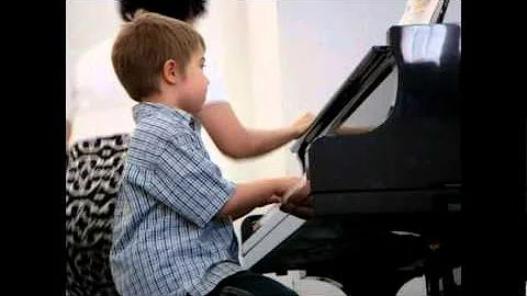 Noah's piano recital 2012