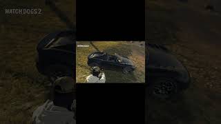 SHOOTING CAR TIRES  GTA 5 VS Watch Dogs Details #rdr2 #rdr #reddeadredemption2 #shorts