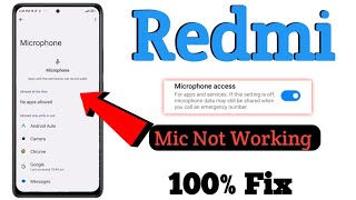 microphone not working in redmi | enable microphone setting screenshot 5