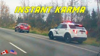 THIS IS WHY YOU DONT RUN COPS OFF THE ROAD