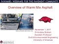 Pavinar: Overview of Warm Mix Asphalt