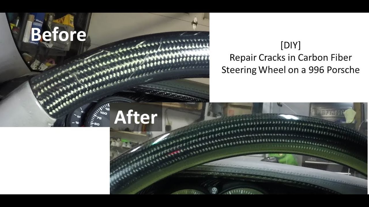 [DIY] Porsche 911 - Repair Cracks in Carbon Fiber - YouTube