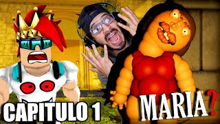 ESCONDIDO DE MARIA? en ROBLOX | Maria? Caapitulo 1 | Juegos Luky