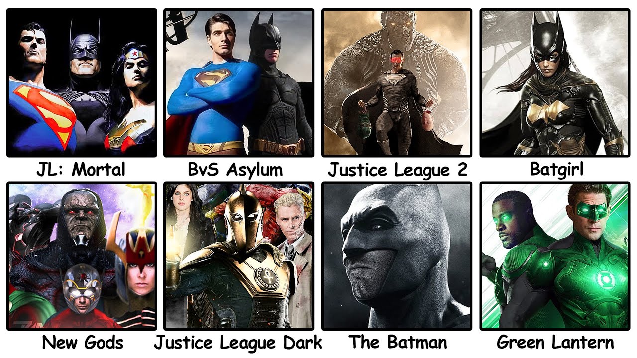 Все отмененные фильмы DC, о которых вам стоит знать, объясняются за 8 минут