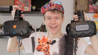 Vive Finally Repaired, Leap Motion VR Mount & Oculus Touch Games (Nathie Channel Update)
