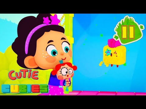 Cutie Cubies 🎲 Episode 11 🎶 Sing, Yellow, sing ☀️ Moolt Kids Toons